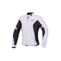 Veste moto femme Alpinestars Stella C-1 Waterproof - Gris glacé Noir