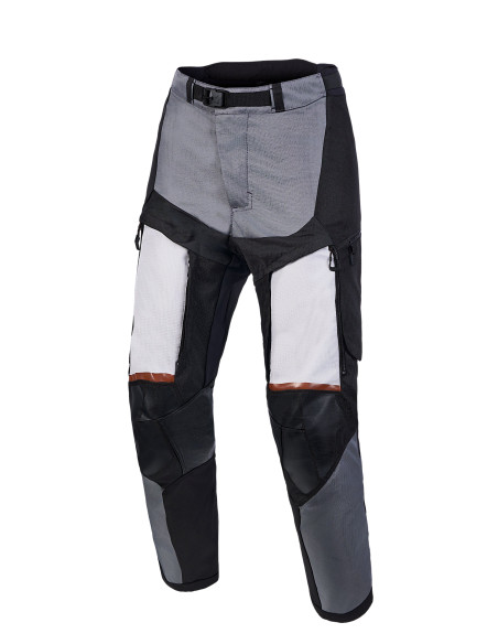 Pantalon Adventure Alpinestars Halo V2 Drystar - Gris foncé Gris clair Noir