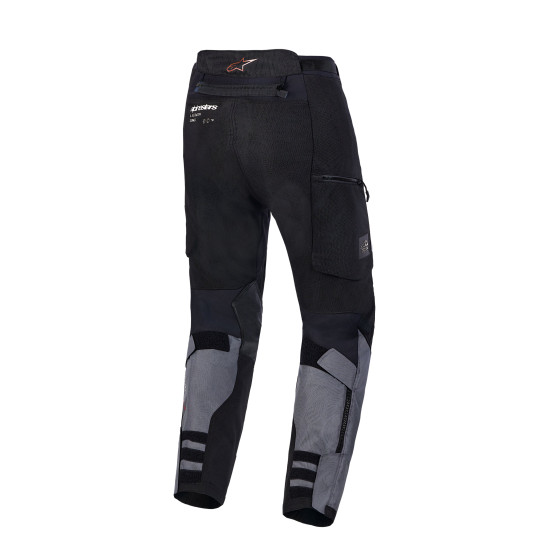 Pantalon Adventure Alpinestars Halo V2 Drystar - Gris foncé Gris clair Noir