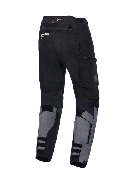 Pantalon Adventure Alpinestars Halo V2 Drystar - Gris foncé Gris clair Noir