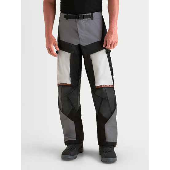 Pantalon Adventure Alpinestars Halo V2 Drystar - Gris foncé Gris clair Noir