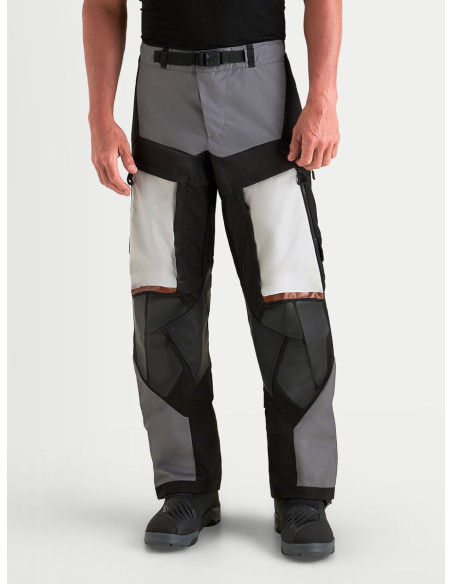 Pantalon Adventure Alpinestars Halo V2 Drystar - Gris foncé Gris clair Noir