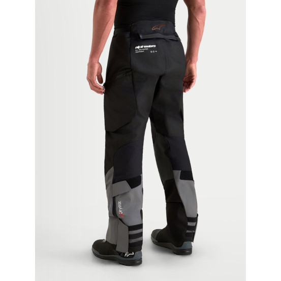 Pantalon Adventure Alpinestars Halo V2 Drystar - Gris foncé Gris clair Noir
