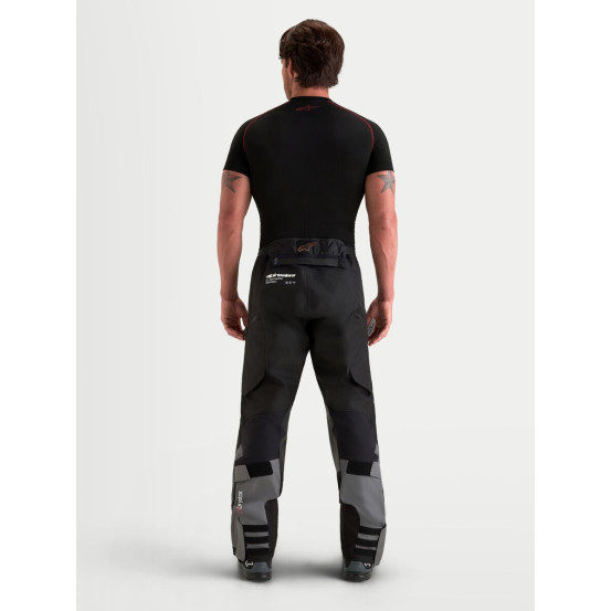 Pantalon Adventure Alpinestars Halo V2 Drystar - Gris foncé Gris clair Noir