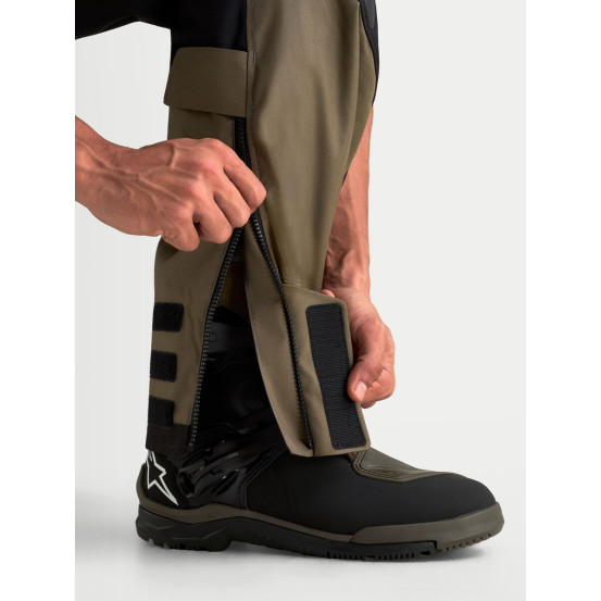 Pantalon Adventure Alpinestars Halo V2 Drystar - Gris aluminium Marron Noir