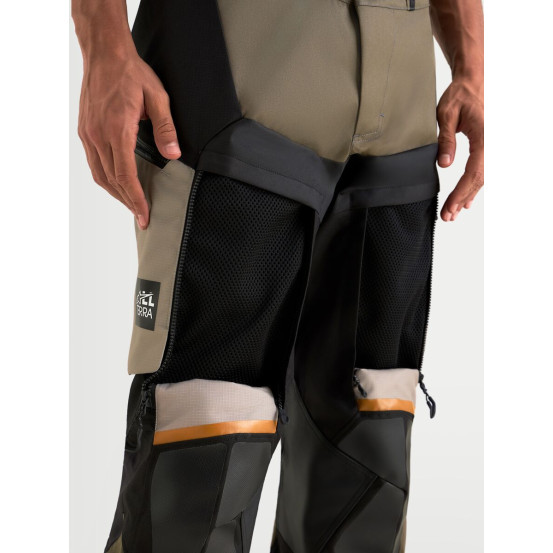 Pantalon Adventure Alpinestars Halo V2 Drystar - Gris aluminium Marron Noir