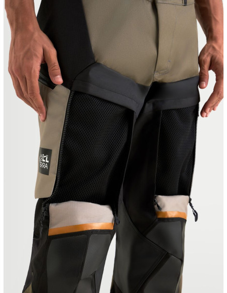 Pantalon Adventure Alpinestars Halo V2 Drystar - Gris aluminium Marron Noir