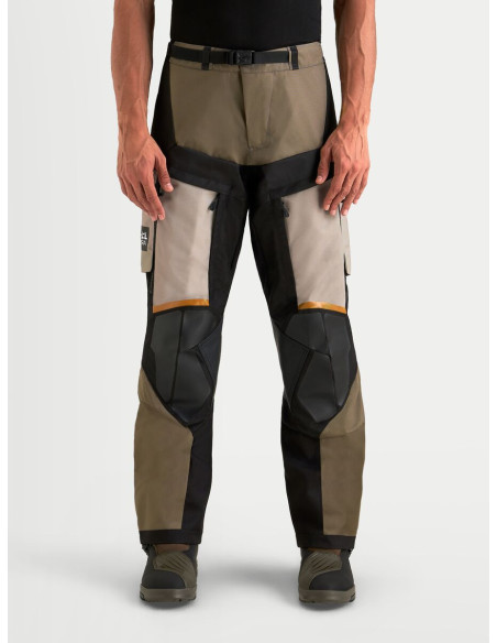 Pantalon Adventure Alpinestars Halo V2 Drystar - Gris aluminium Marron Noir