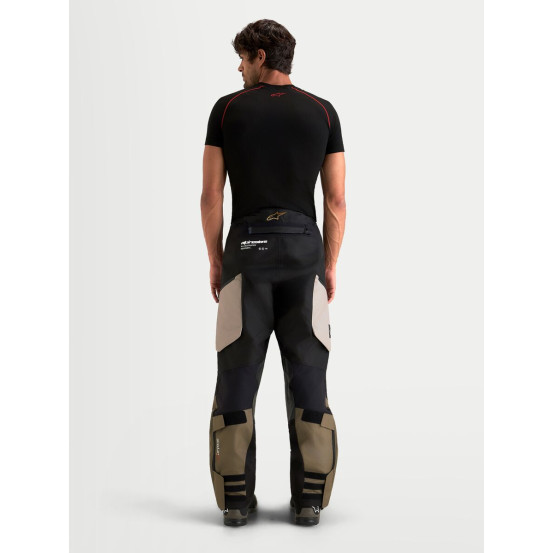 Pantalon Adventure Alpinestars Halo V2 Drystar - Gris aluminium Marron Noir