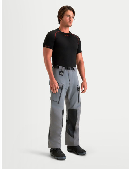 Pantalon Adventure Alpinestars Maxdura Drystar XF laminé - Gris foncé Noir