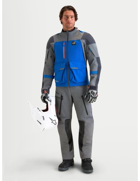 Pantalon Adventure Alpinestars Maxdura Drystar XF laminé - Gris foncé Noir