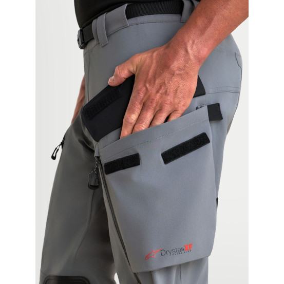 Pantalon Adventure Alpinestars Maxdura Drystar XF laminé - Gris foncé Noir