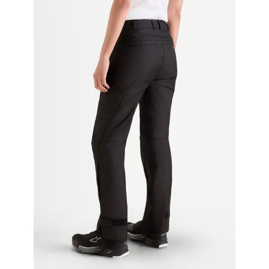Pantalon moto femme Alpinestars Stella C-1 Waterproof - Noir