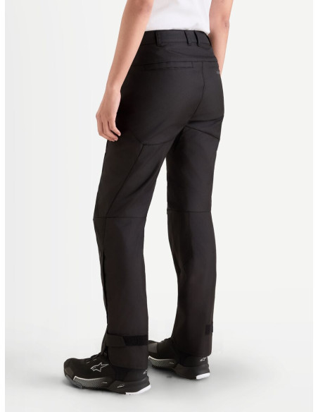 Pantalon moto femme Alpinestars Stella C-1 Waterproof - Noir