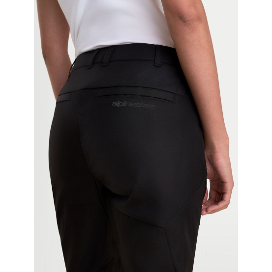 Pantalon moto femme Alpinestars Stella C-1 Waterproof - Noir