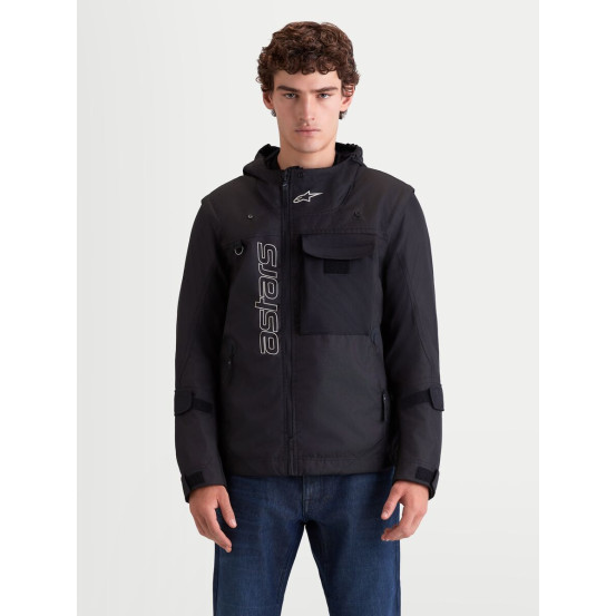 Parka moto Alpinestars Morfex Waterproof - Noir
