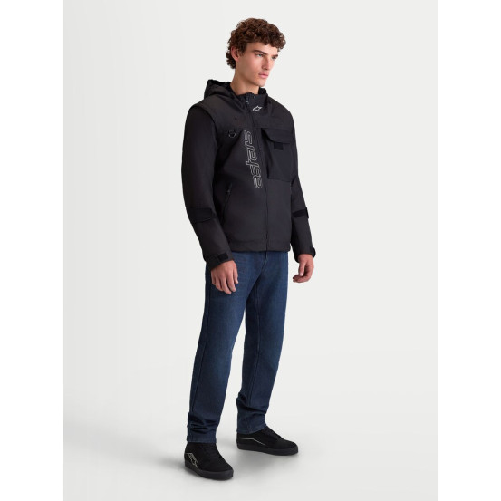 Parka moto Alpinestars Morfex Waterproof - Noir