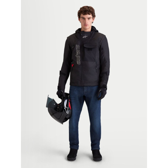 Parka moto Alpinestars Morfex Waterproof - Noir