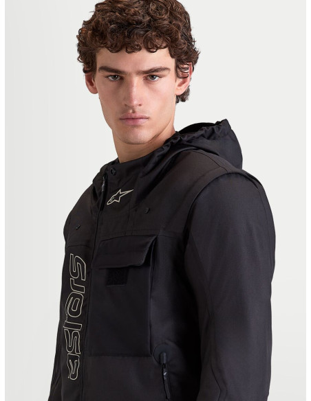 Parka moto Alpinestars Morfex Waterproof - Noir