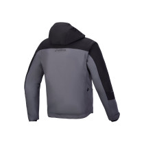 Parka moto Alpinestars Morfex Waterproof - Gris lunaire Noir 2