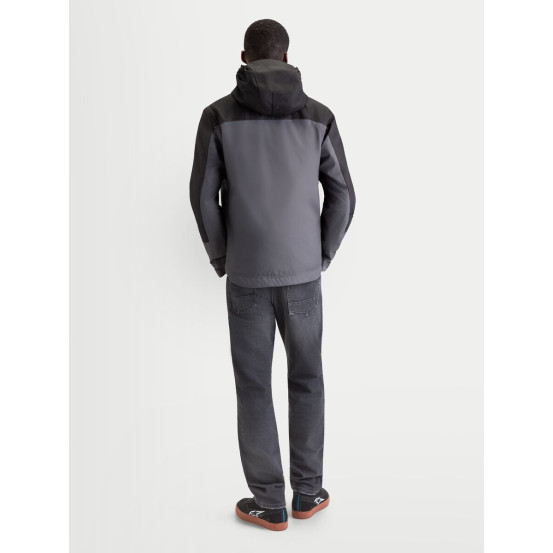 Parka moto Alpinestars Morfex Waterproof - Gris lunaire Noir