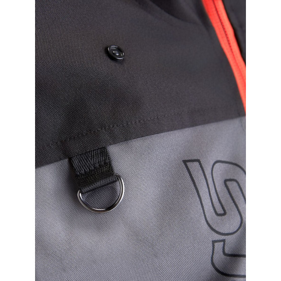 Parka moto Alpinestars Morfex Waterproof - Gris lunaire Noir