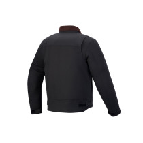 Veste moto Alpinestars Mustang Waterproof - Gris anthracite Marron foncé 2