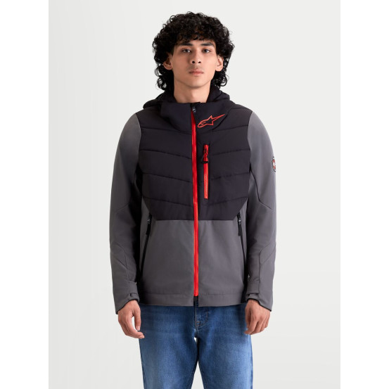 Veste moto Alpinestars Therma-Tech Waterproof - Noir Gris foncé