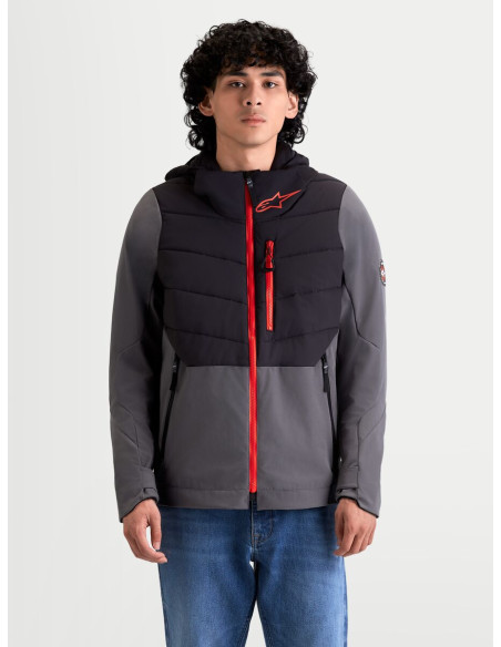 Veste moto Alpinestars Therma-Tech Waterproof - Noir Gris foncé