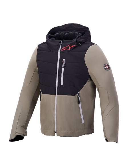 Veste moto Alpinestars Therma-Tech Waterproof - Noir Vert kaki