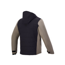 Veste moto Alpinestars Therma-Tech Waterproof - Noir Vert kaki 2