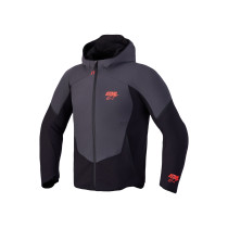 Veste moto Alpinestars Aeroshell WP - Noir Gris foncé