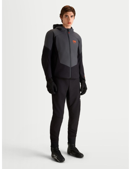 Veste moto Alpinestars Aeroshell WP - Noir Gris foncé