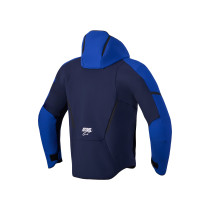 Veste moto Alpinestars Aeroshell WP - Bleu marine Bleu vif 2