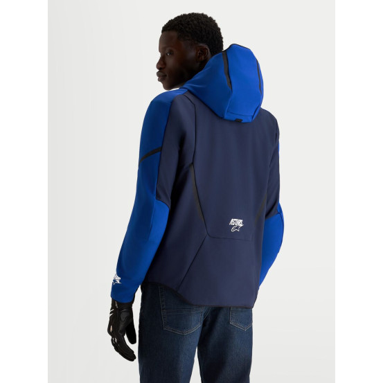 Veste moto Alpinestars Aeroshell WP - Bleu marine Bleu vif