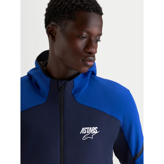 Veste moto Alpinestars Aeroshell WP - Bleu marine Bleu vif