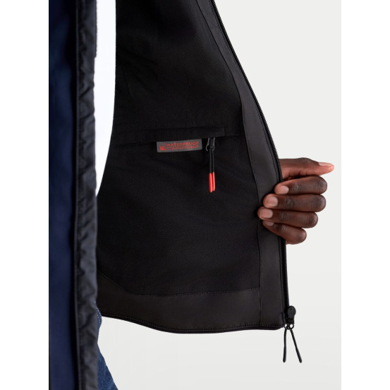 Veste moto Alpinestars Aeroshell WP - Bleu marine Bleu vif