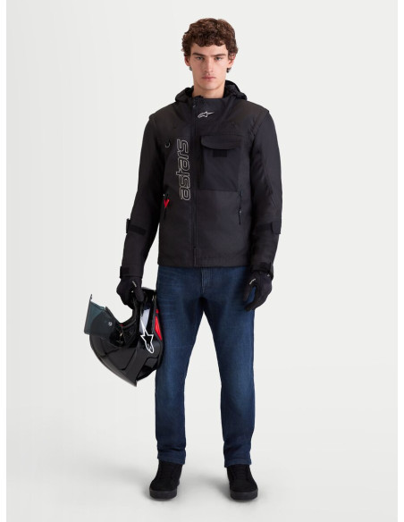 Jean moto Alpinestars Flex AST-10 Tough Max - Bleu foncé