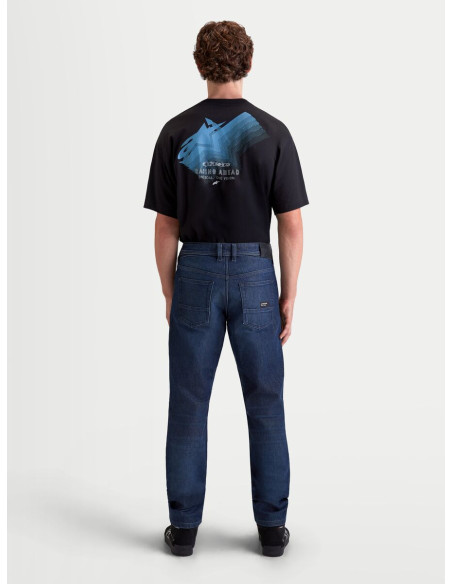 Jean moto Alpinestars Flex AST-10 Tough Max - Bleu foncé
