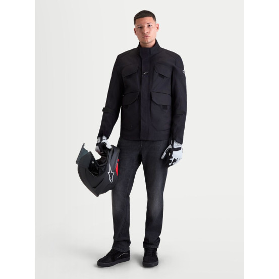 Jean moto Alpinestars Flex AST-8 - Noir délavé