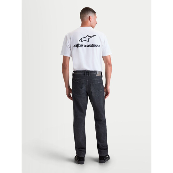 Jean moto Alpinestars Flex AST-8 - Noir délavé