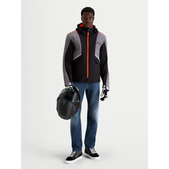 Jean moto Alpinestars Flex AST-8 - Bleu moyen