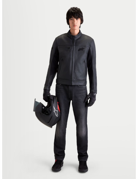 Jean moto Alpinestars Flex AST-7 - Noir délavé