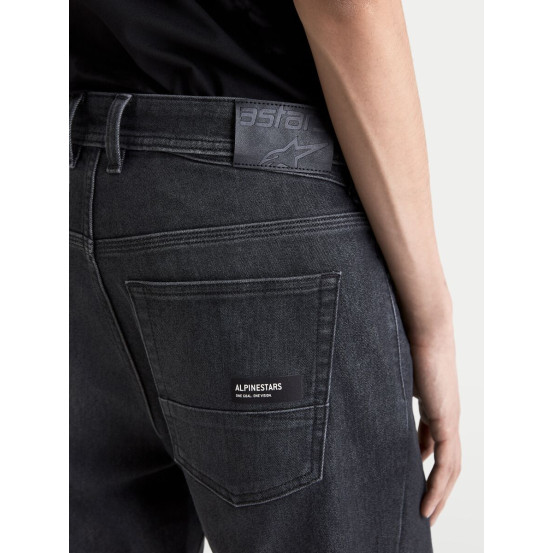 Jean moto Alpinestars Flex AST-7 - Noir délavé