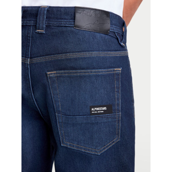 Jean moto Alpinestars Flex AST-7 - Bleu foncé