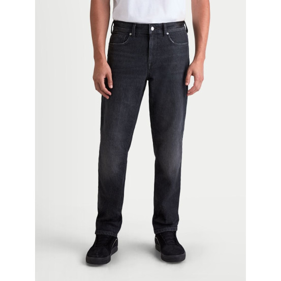 Jean moto Alpinestars Flex AST-8 coupe courte - Noir délavé