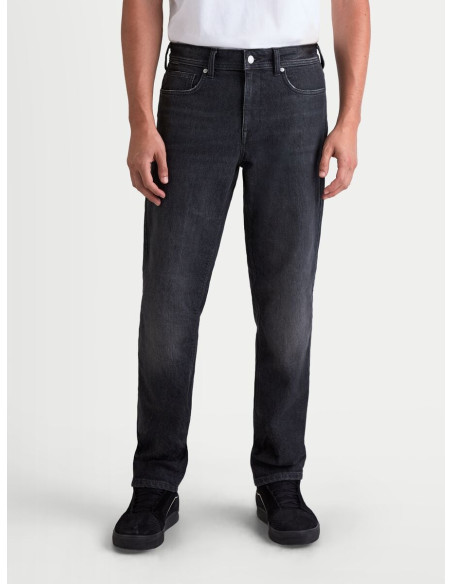 Jean moto Alpinestars Flex AST-8 coupe courte - Noir délavé