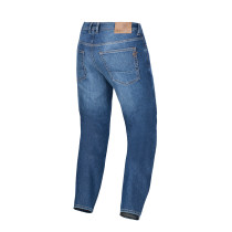 Jean moto Alpinestars Flex AST-8 coupe courte - Bleu moyen 2