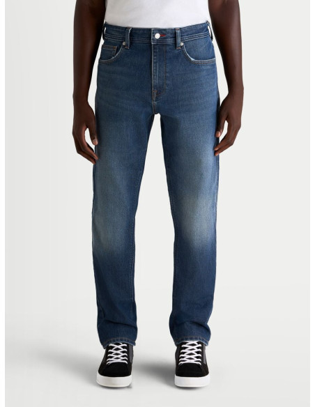Jean moto Alpinestars Flex AST-8 coupe courte - Bleu moyen