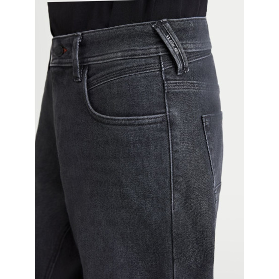Jean moto Alpinestars Flex AST-7 coupe courte - Noir délavé